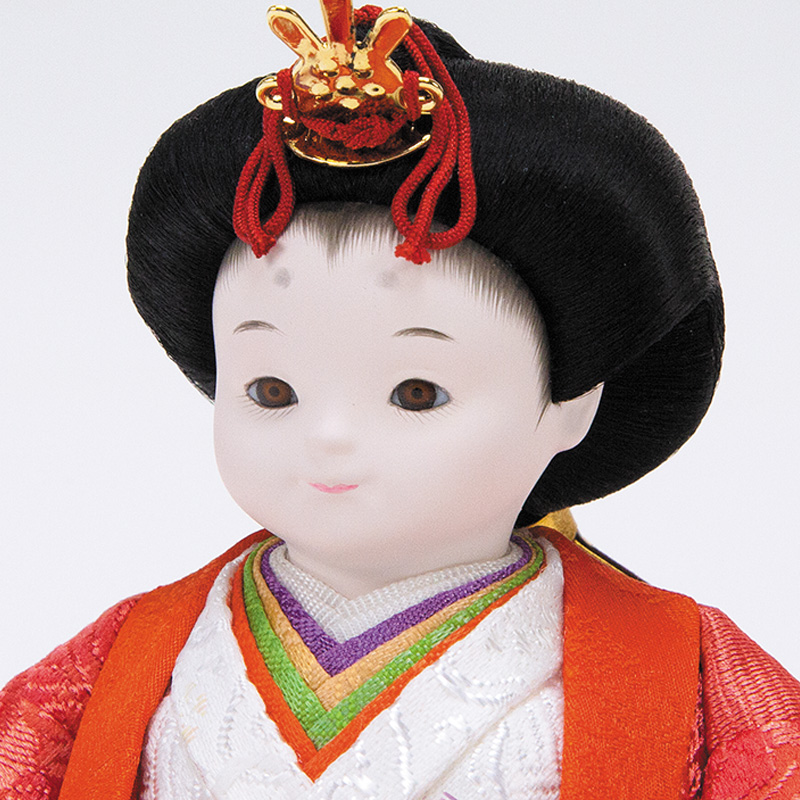 縫nuiの雛人形のお顔「さや-姫」