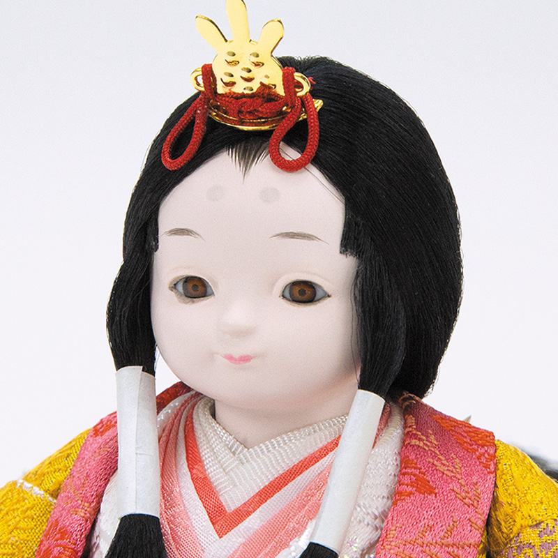 縫nuiの雛人形のお顔「ゆめ-姫」